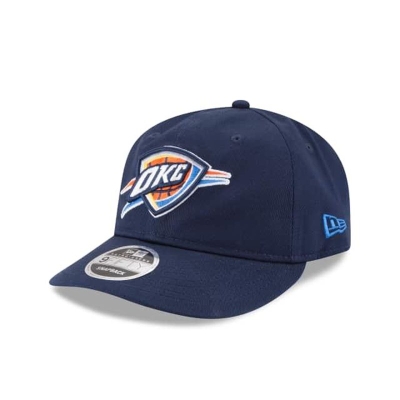 Oklahoma City Thunder Gorra | New Era NBA Team Choice Retro Crown 9fifty Snapback Cap Mexico - Azules